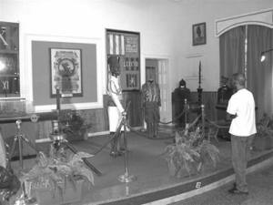 Asmara - Entrata alla Mostra alla Casa degli Italiani (Padre Protasio)