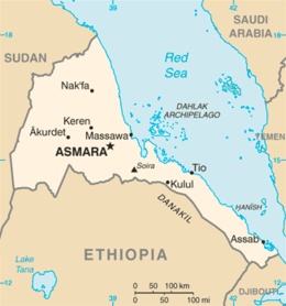 Eritrea-Map