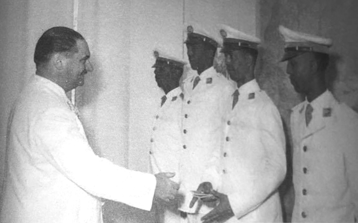 Amminstratore Enrico Martino_ufficiali Polizia_Mohamed Siad Barre, Mohamed Ibrahim Liliqato, Hussei Kulmie Afrah, Mohamed Abshir Muse