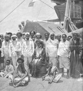 Benadir_Capi Bimal a bordo del Marco Polo