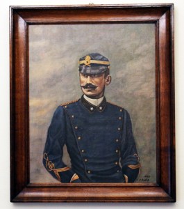 Vittorio Bottego quadro di Franco Cagna