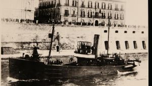 1 Cannoniera Cirene (Da cartolina)