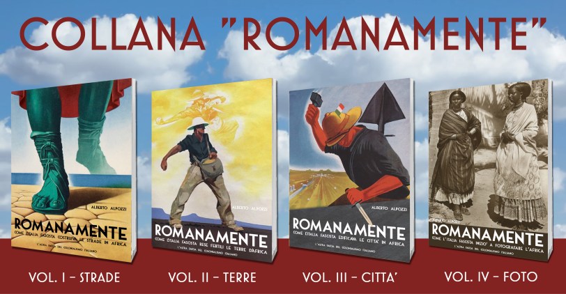 collana romanamente-italia fascista-africa