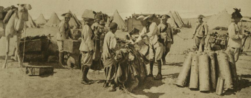 Carte Postale Photo 1912 - Carabiniers érythréens En Tripolitaine - Occasion