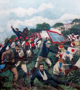 Battaglia di Tucruf (1896) Gli ufficiali italiani indossano la giubba della grande uniforme speciale