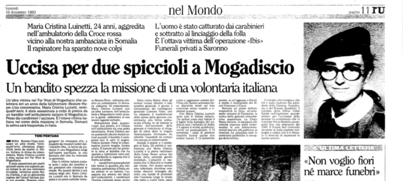 Maria Cristina Luinetti_giornale