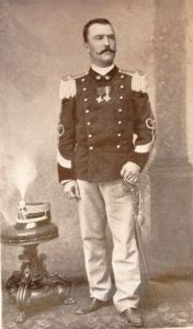 Il colonnello Vincenzo Garioni, comandante del Corpo di spedizione italiano in Cina