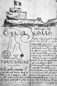 Enda Jesus_Giornale_Forte Macallè_1896